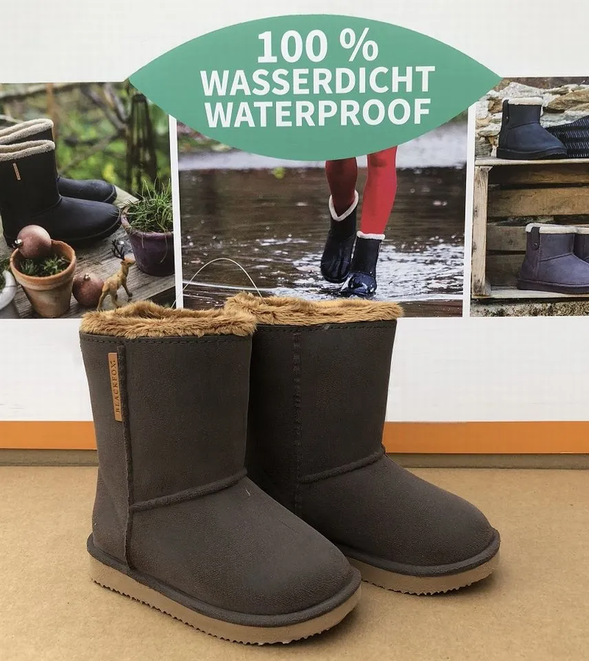 AJS Kinderstiefel CHEYENNE - braun