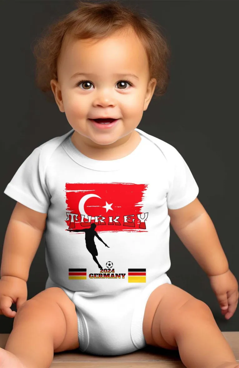 Baby-Jungen-Body | Türkischer Fußball