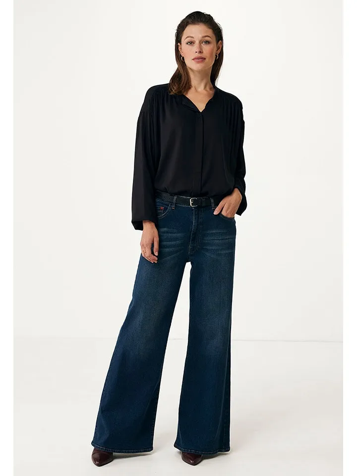 Bluse in Schwarz