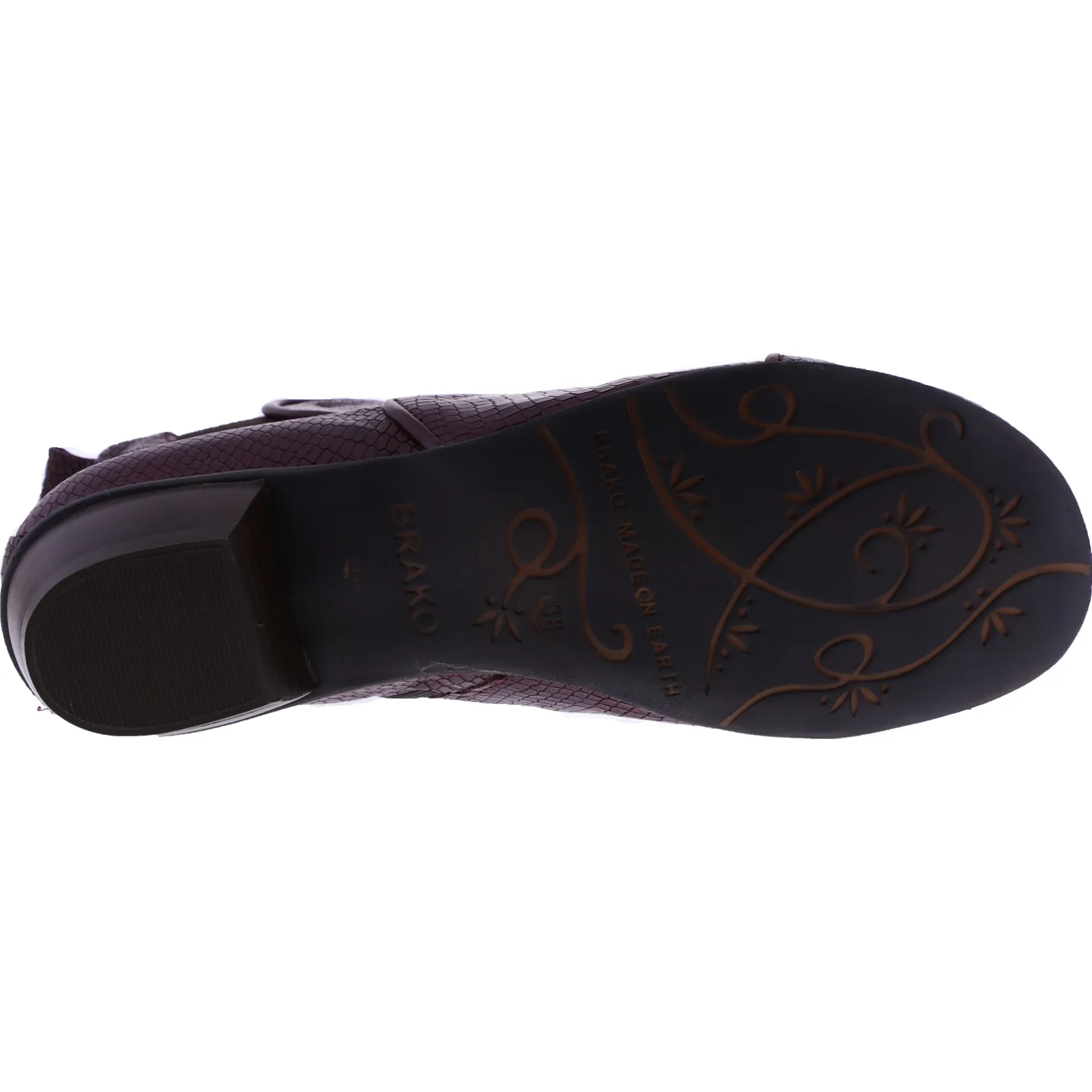 Brako / Modell: Bem / Burdeos Weinrot Leder / Art: 21023 / Damen Stiefeletten