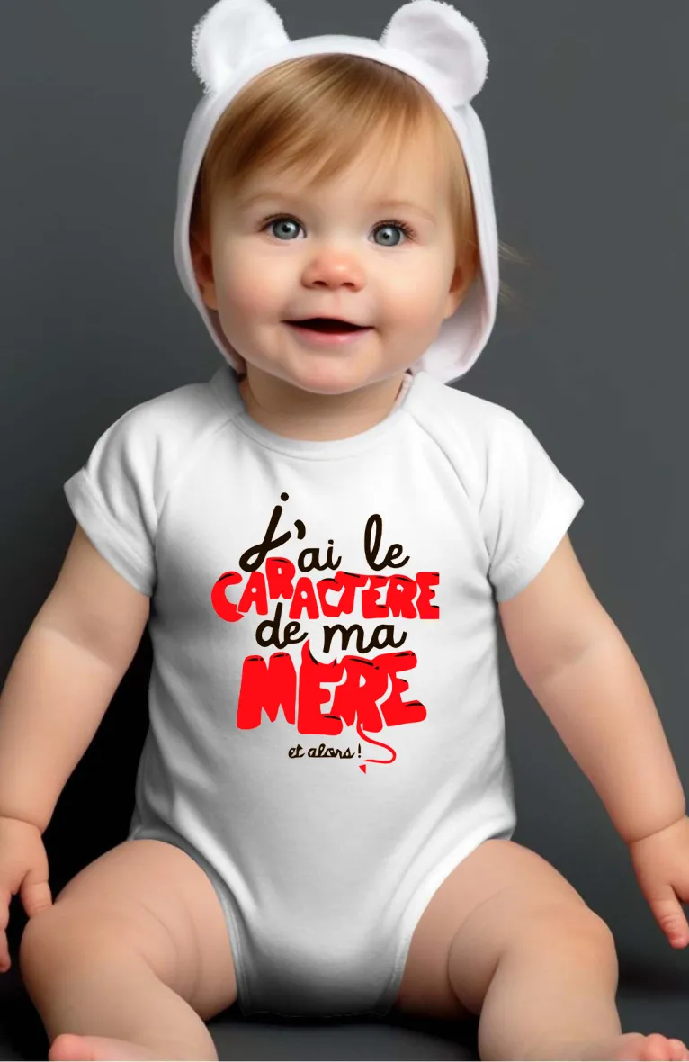 Charakter Mutter – Baby-Body für Mädchen