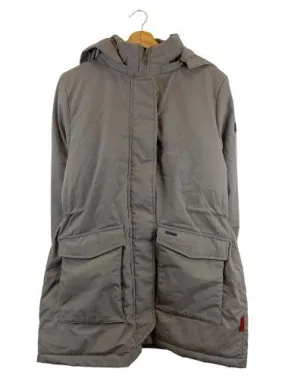 Damenjacke Winter Grau L Reißverschluss Casual