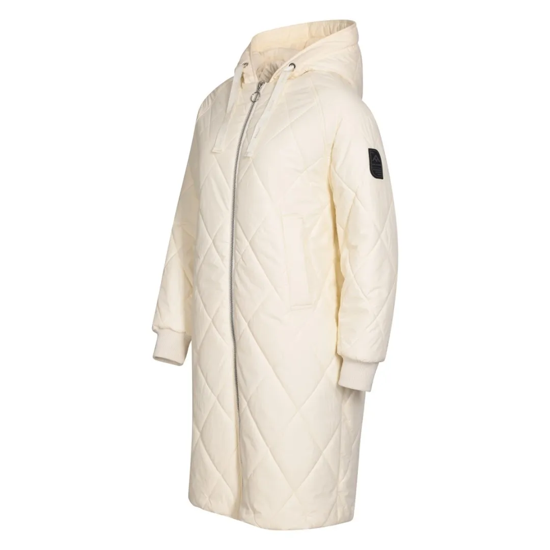 Damenmantel mit Nax-Imprägnierung NAX NOPPA beige