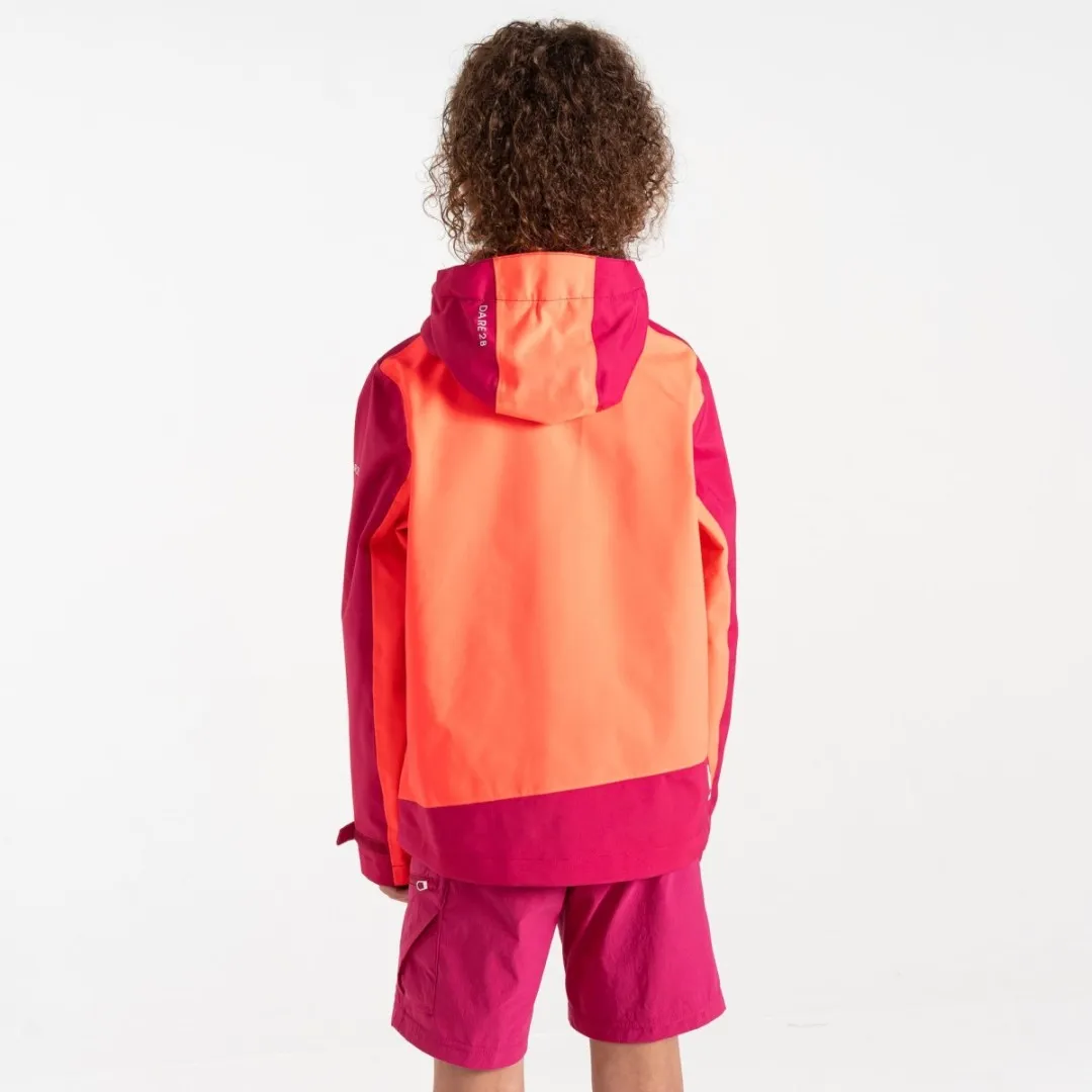 Dare2b EXPLORE Outdoor-Jacke für Kinder in Orange/Rosa