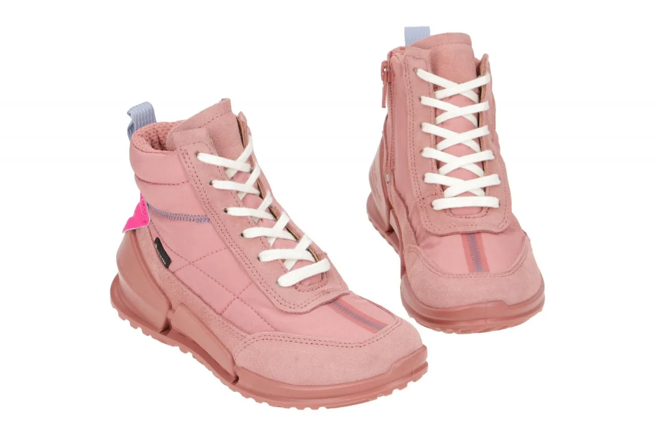 Ecco Biom Kinderstiefel rose damask GORE-TEX 711722