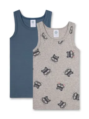 Jungen Unterhemd 2er Pack