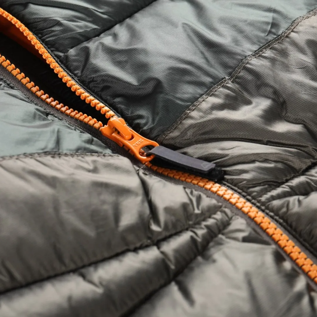 Kinder-Hi-Therm-Jacke mit Imprägnierung ALPINE PRO GROLLO weißer Pfeffer neutral / Erde 128-134
