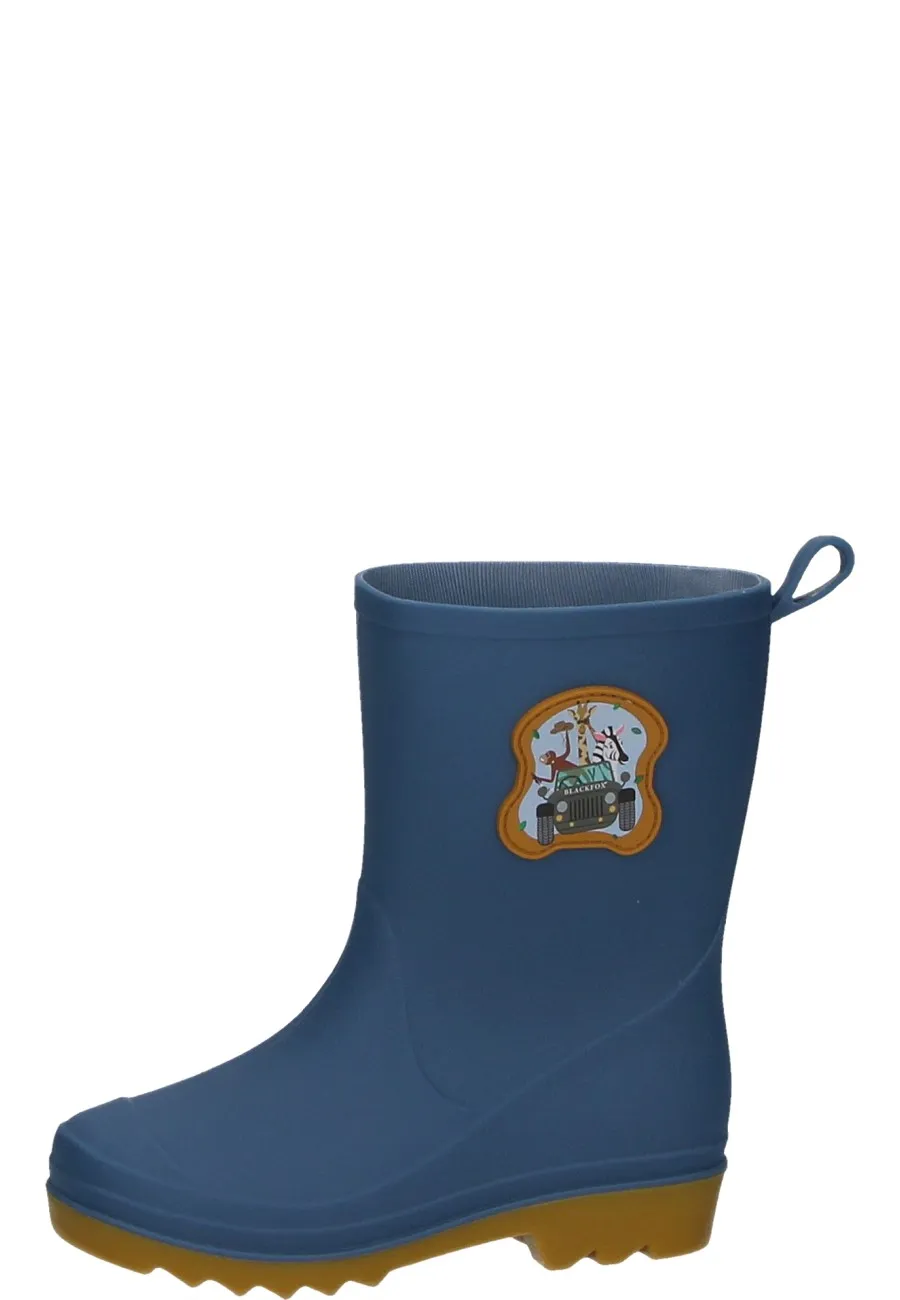 Kindergummistiefel MINI BAOBAB blau von AJS Blackfox