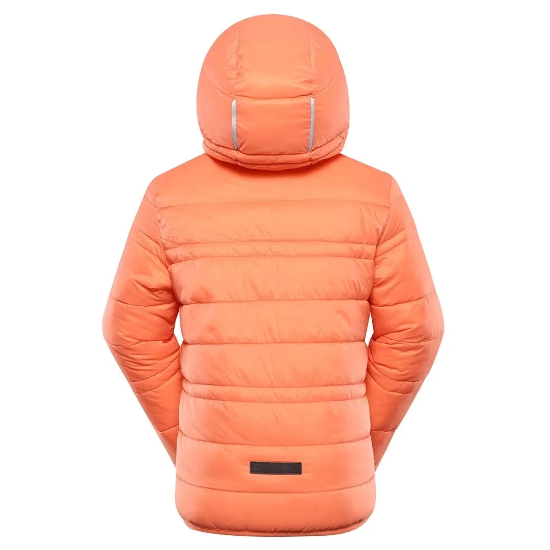 Kinderjacke ALPINE PRO DOUWO frisches Lachsorange 164-170