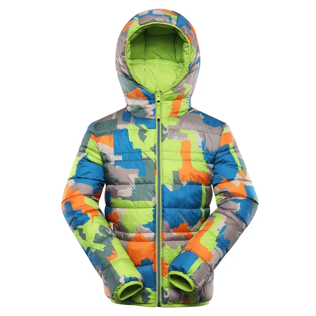 Kinderjacke ALPINE PRO DOUWO grün