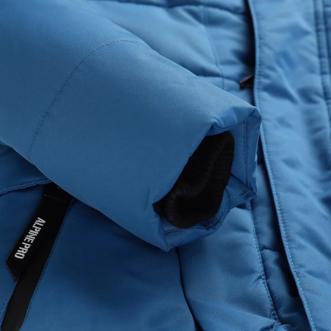 Kinderjacke mit PTX-Membran ALPINE PRO EGYPO blau 152-158