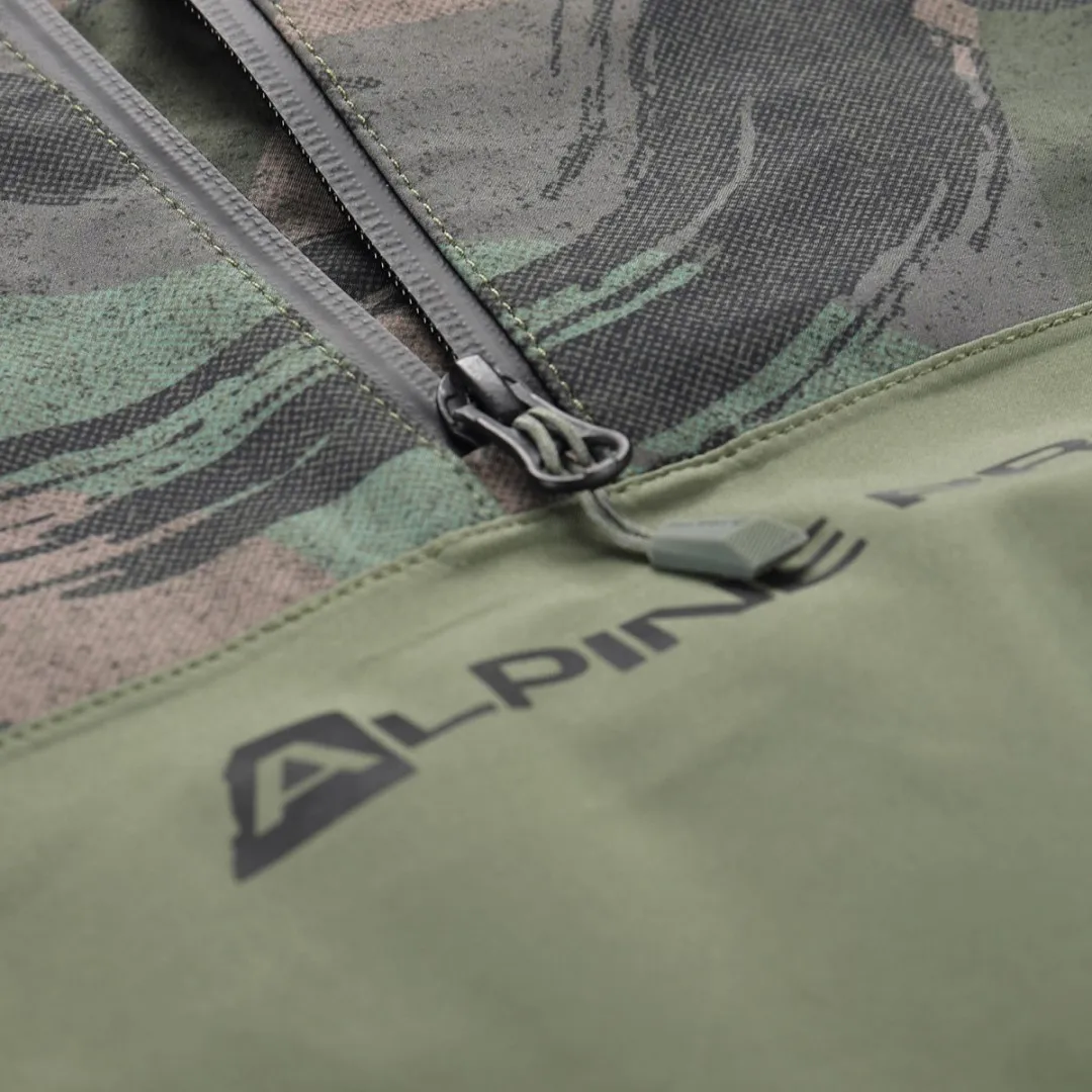 Kinderjacke mit PTX-Membran ALPINE PRO GIBBO grün