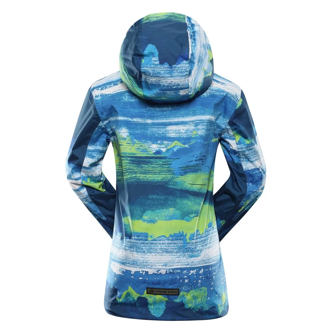 Kinderjacke mit PTX-Membran ALPINE PRO ZEREDO weiß 152-158