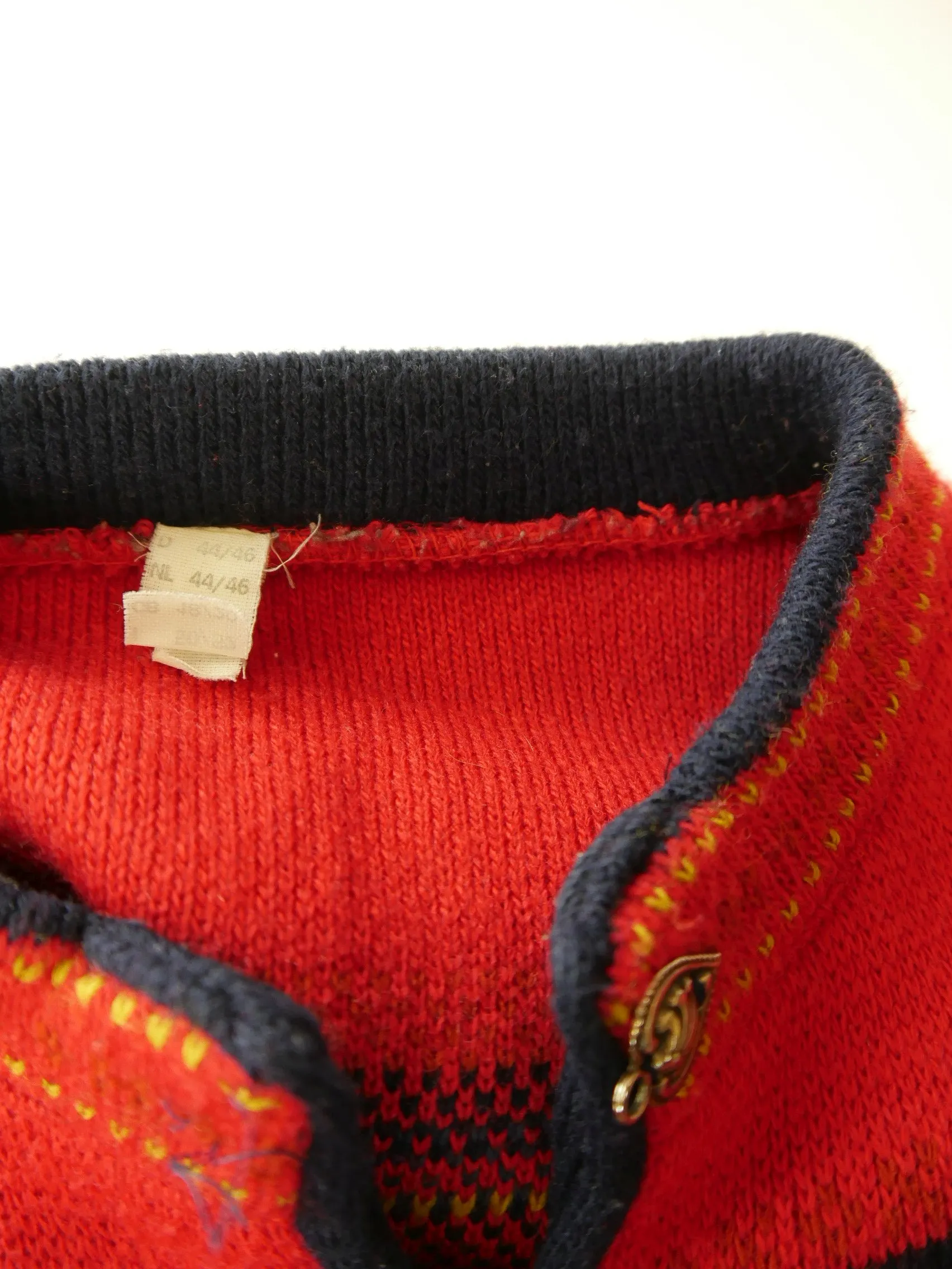 Leichter Pullover in Norweger Style Winter Damen Trachtenpullover Gr.L – 44