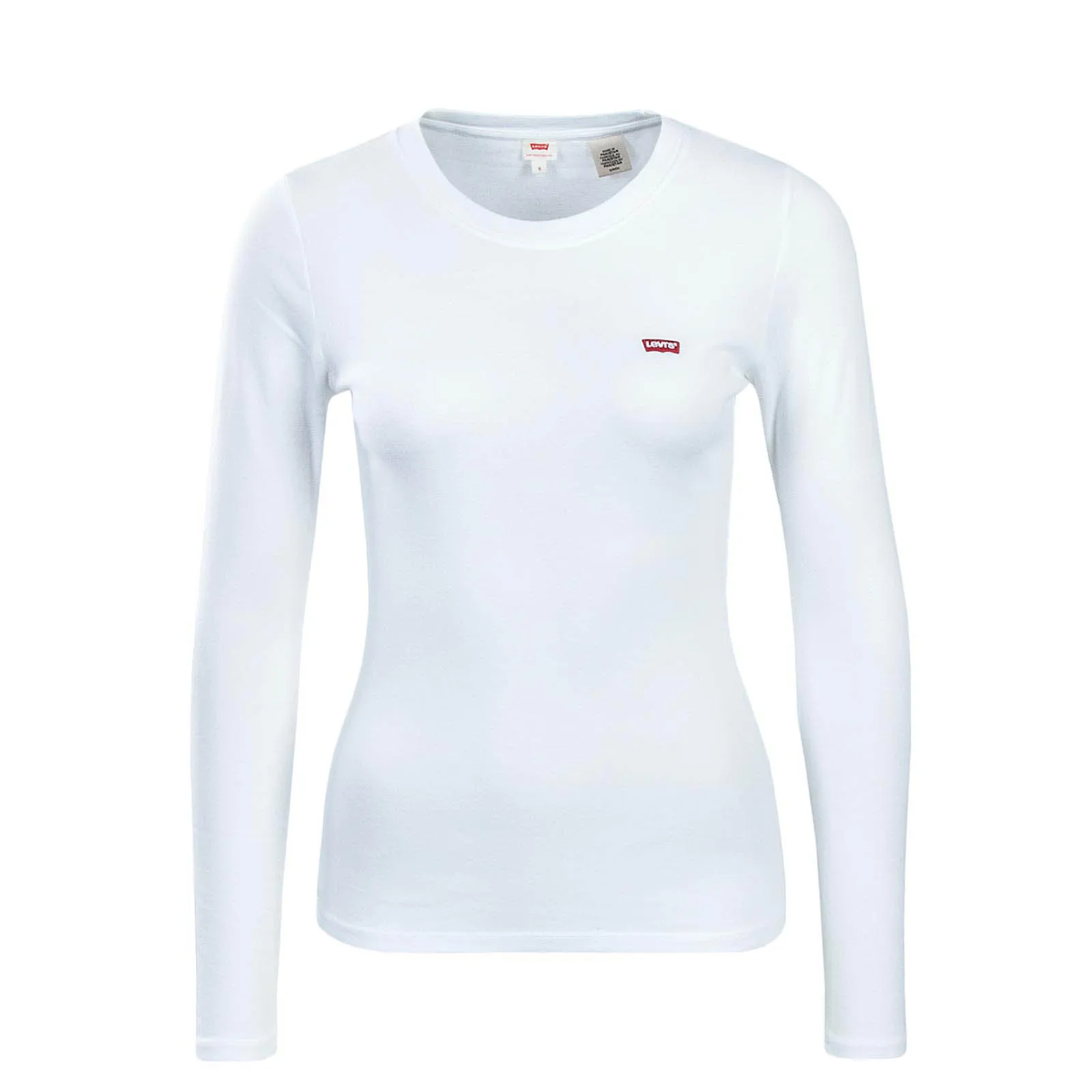 Levis Wmn LS Baby White