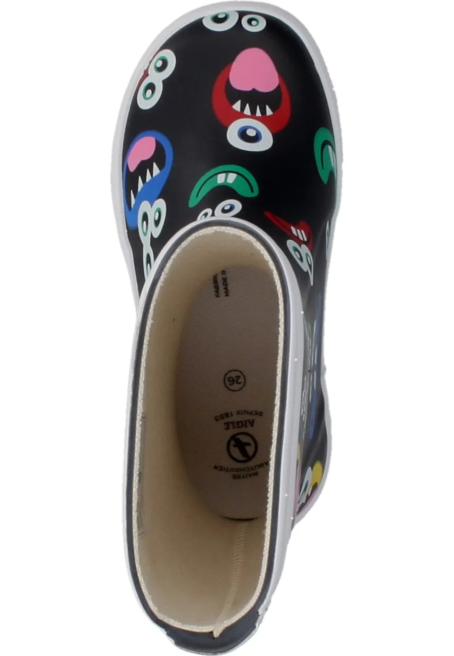 Lolly Pop Theme Monsters Kindergummistiefel der Marke A