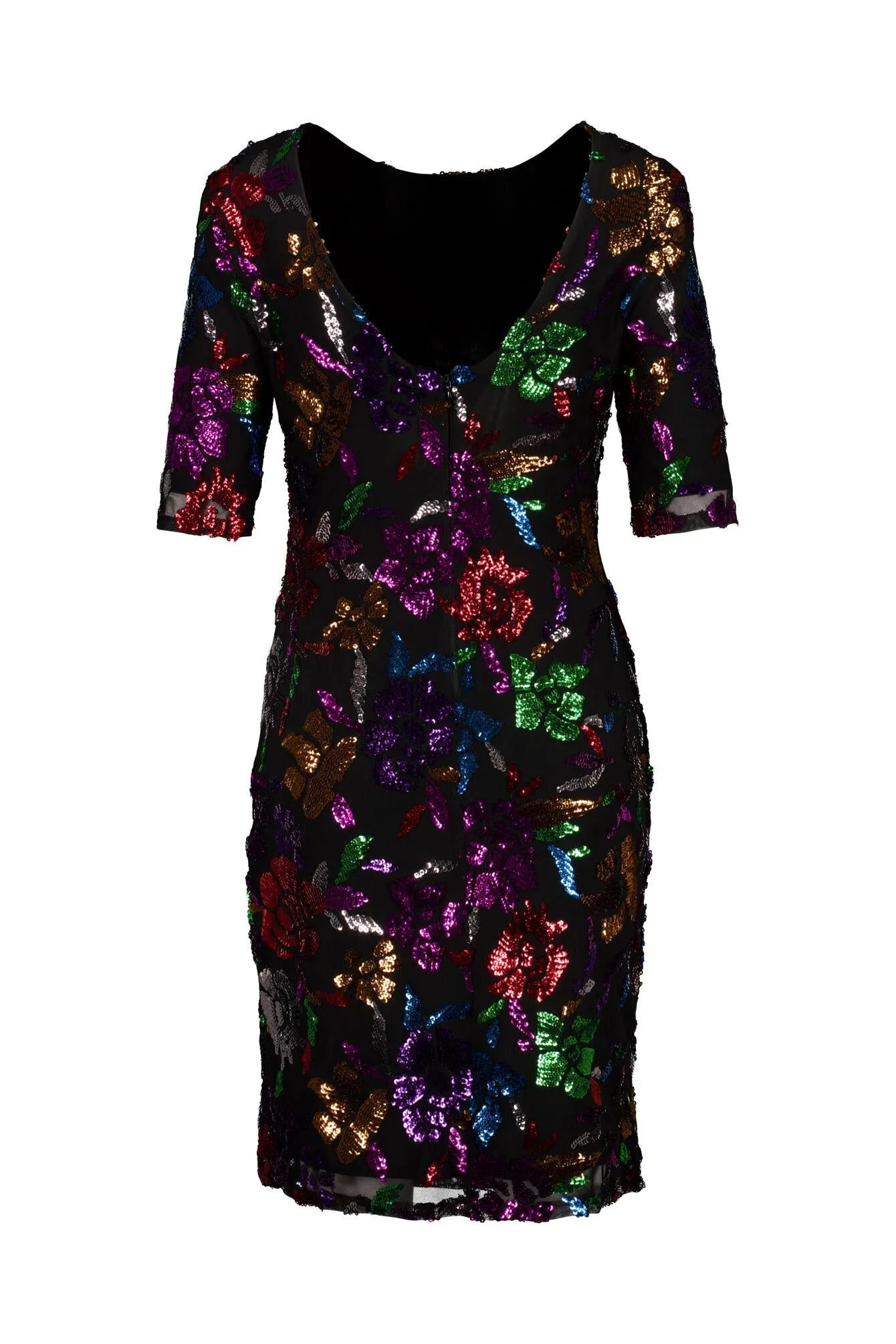 Minikleid mit Pailetten