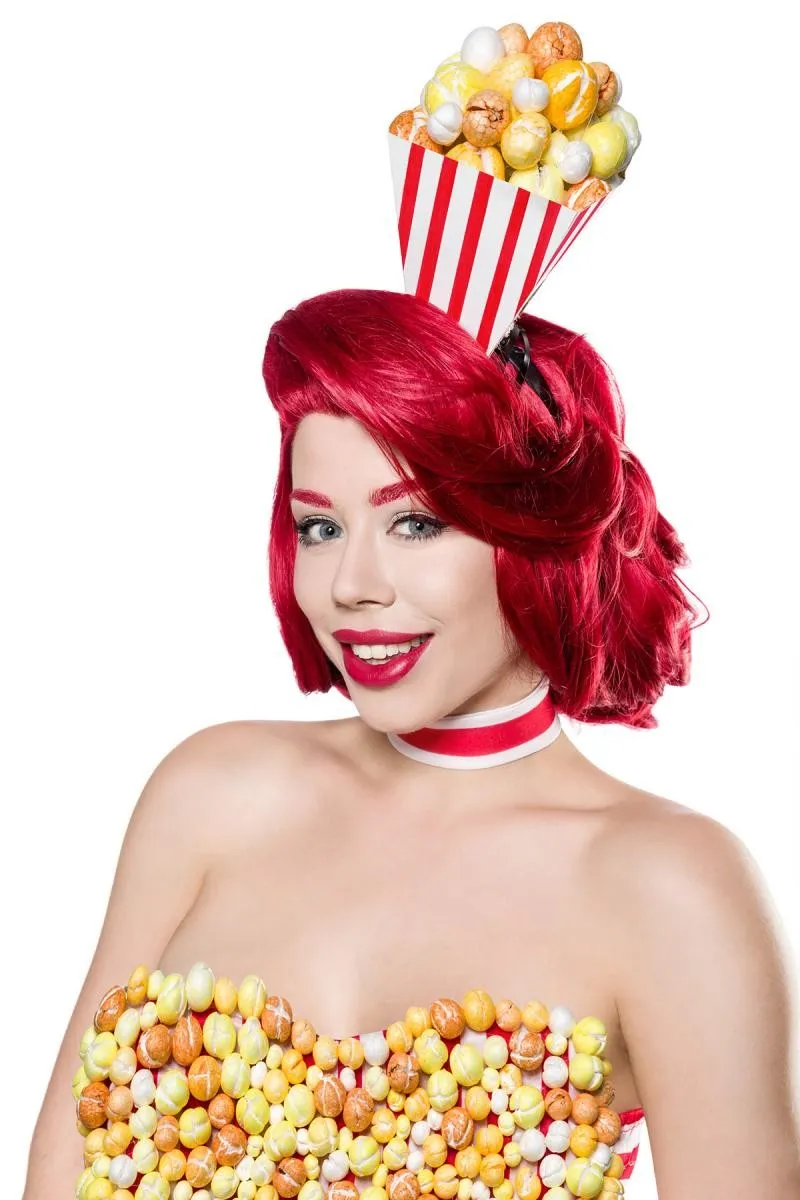 Popcorn-Mädchen Kostüm