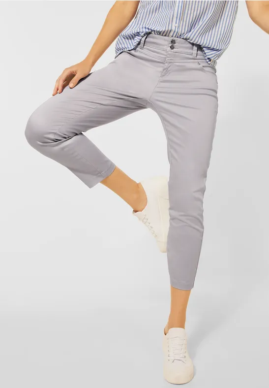 Street One Casual Fit Hose in Unifarbe  - Style YULIUS