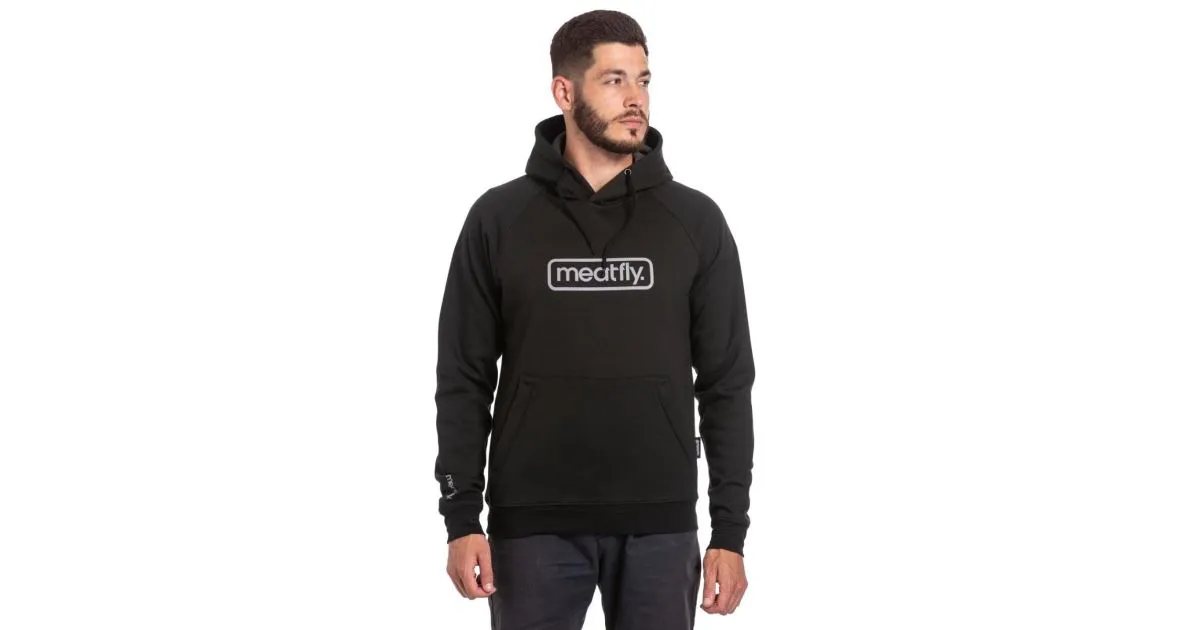 Technisches Herren-Sweatshirt von Meatfly Gravel black S