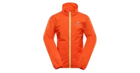 Ultraleichte DWR-Jacke für Kinder ALPINE PRO SPINO orange 164-170