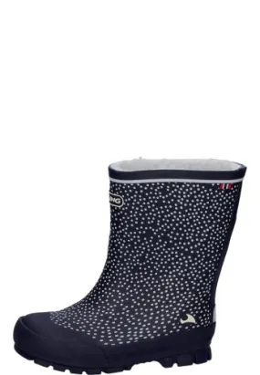 Viking Kindergummistiefel JOLLY THERMO PRINT NAVY für den Winter