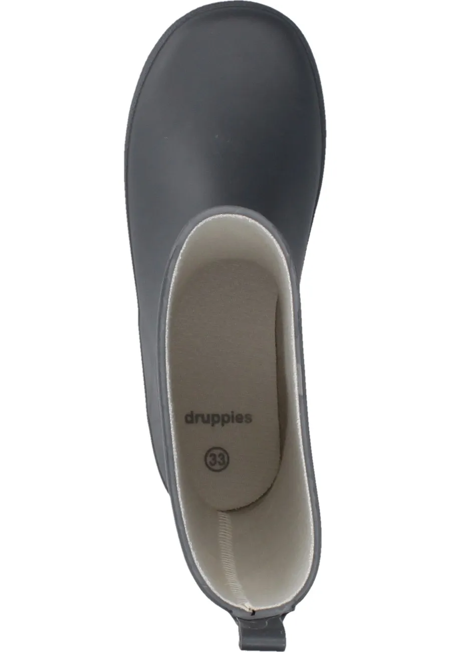 Wasserdichte Damen- und Kindergummistiefel ADVENTURE grau von Druppies