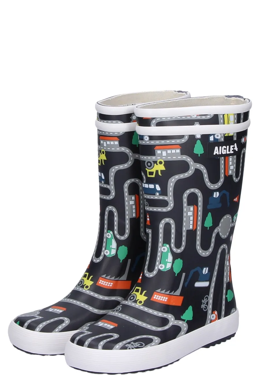 Wasserdichte und bunte Kindergummistiefel LOLLY POP PLA