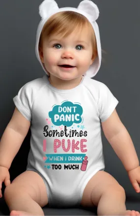 zu viel trinken - Baby-Body für Jungen