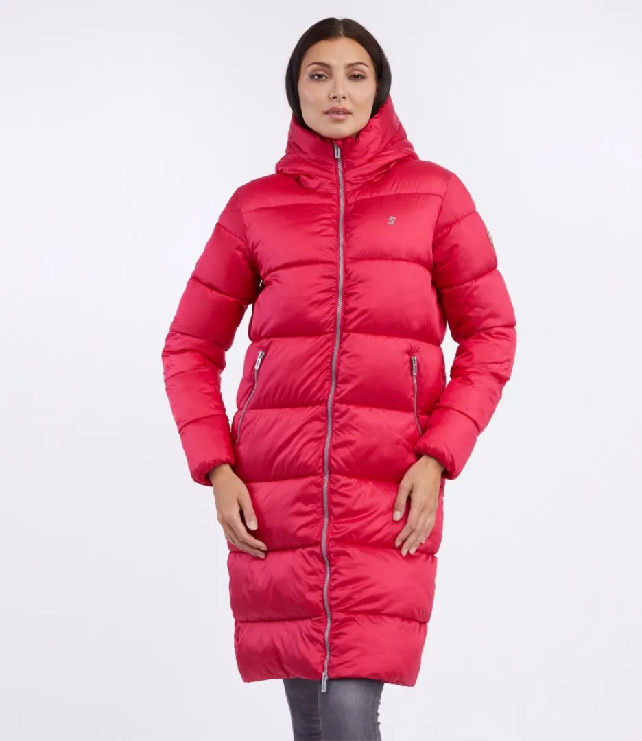 Übergroßer Damenmantel HEDVIKA SAM 73 rosa M